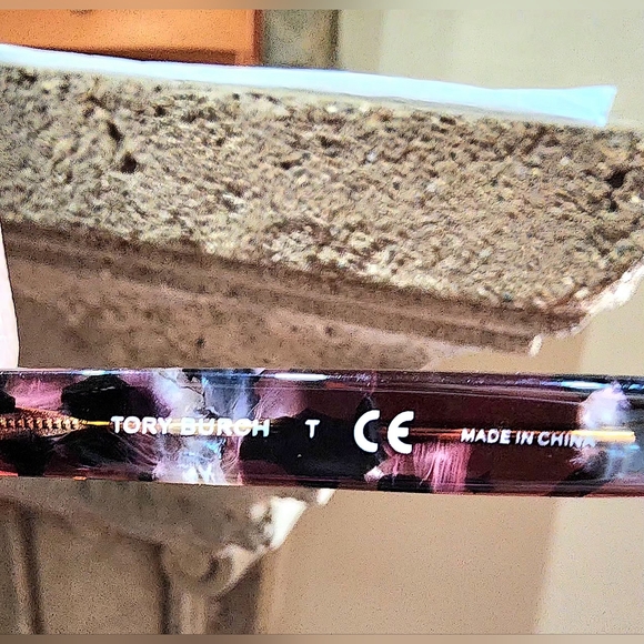 Tory Burch Pearl Port/Tortoiseshell Cat Eye Sunglasses(TY7097) With Case - Picture 9 of 13